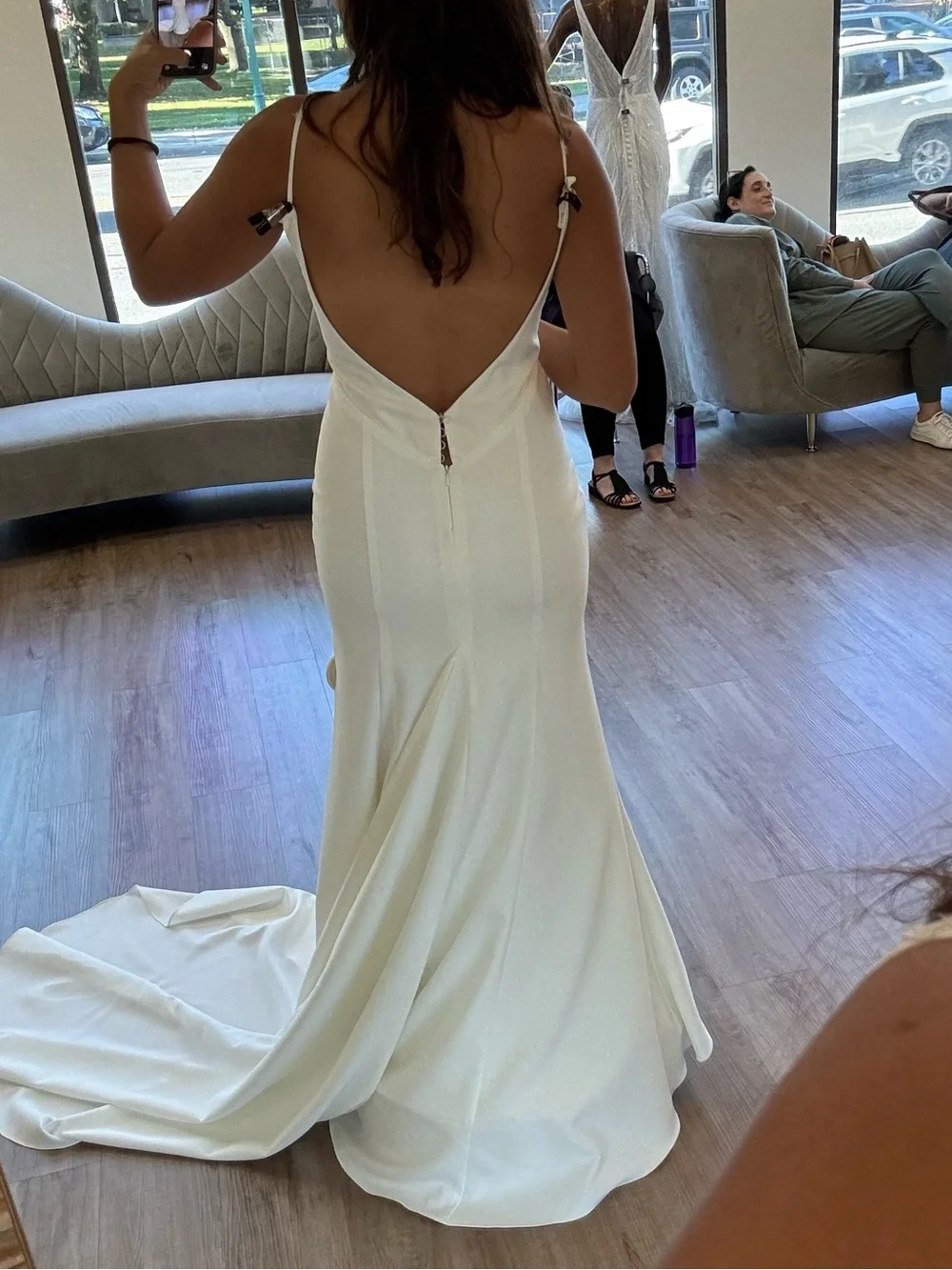 Made with Love sample dress size 10. Basically brand new! - Picture 13 of 13